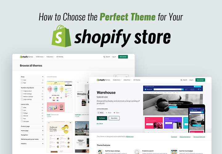 things to look out for when you select a Shopify theme